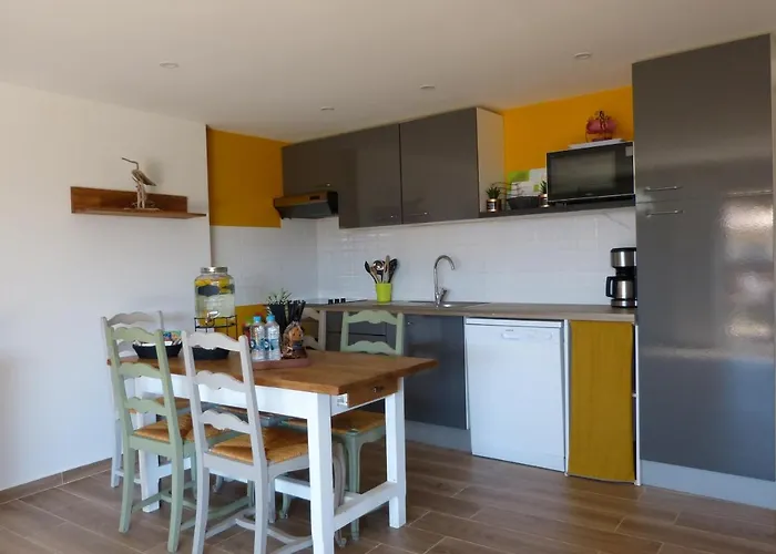 Mini T3 Climatisee, Vue Mer, Cosy & Moderne אולמטו
